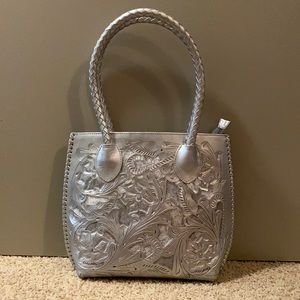 Leather handmade bag